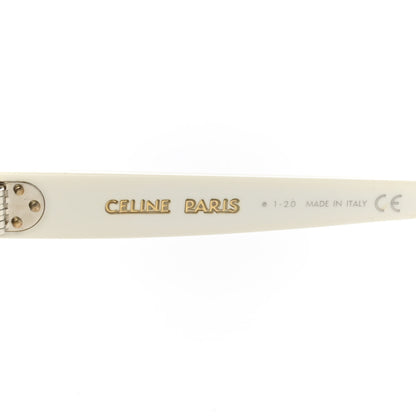 Celine Acetate Cat Eye Sunglasses CL4018U Ivory 5 of 7