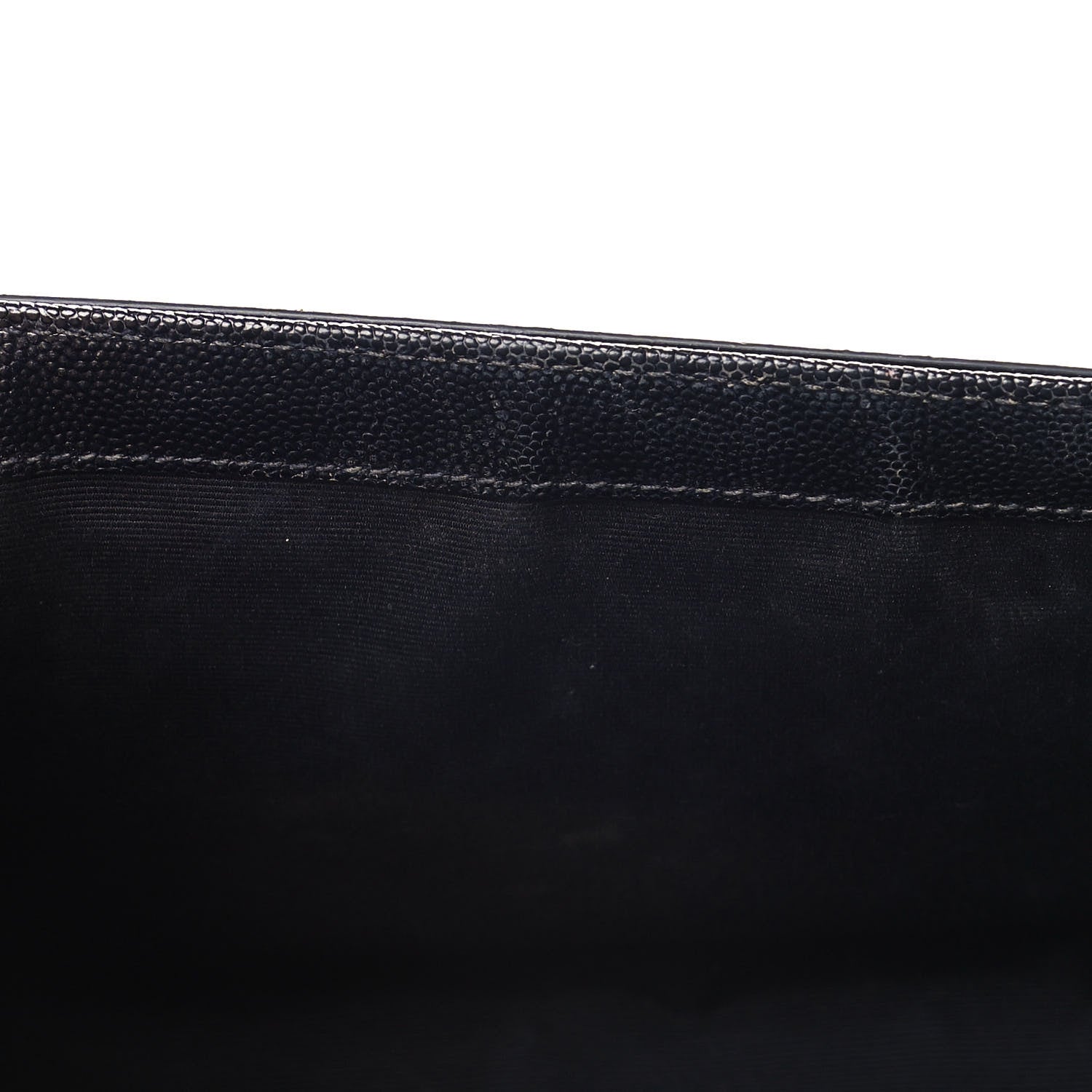 Saint Laurent Grain De Poudre Medium Classic Monogram Kate Satchel Black 15 of 15