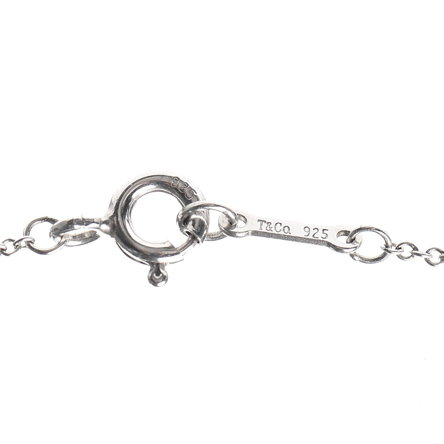 Tiffany Sterling Silver Paloma Picasso Dove Pendant Necklace 5 of 5