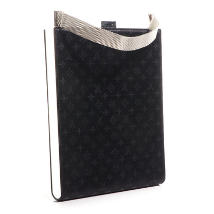 Louis Vuitton Satin Monogram Ange GM Black 2 of 10