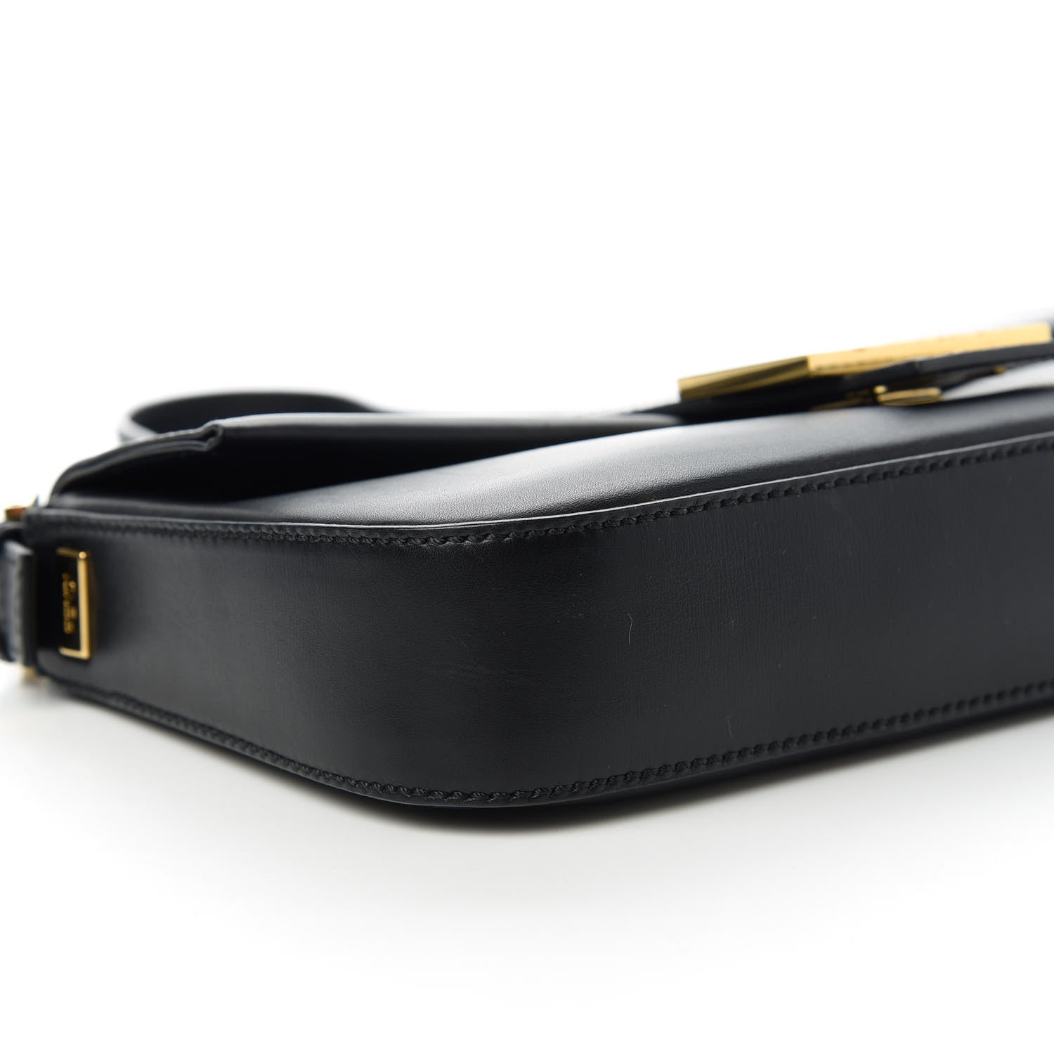 Fendi Vitello Baguette Trace Black 6 of 10