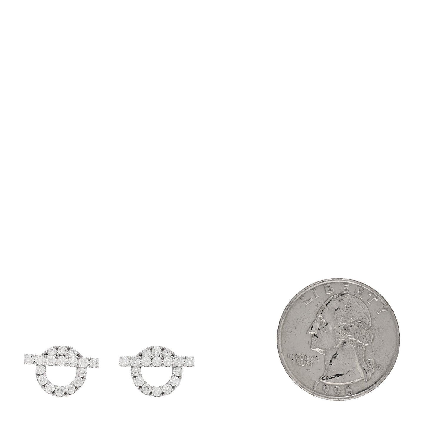 18K White Gold Diamond Finesse Earrings