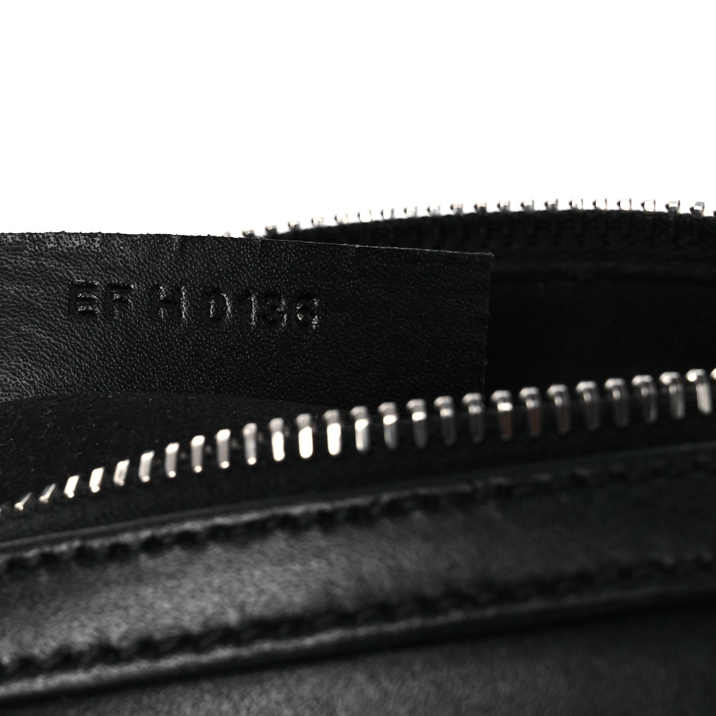 Calfskin Star Micro Lucrezia Black Silver