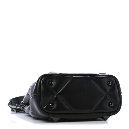 Valentino Garavani Nappa Mini Roman Stud The Handle Bag Black 3 of 4
