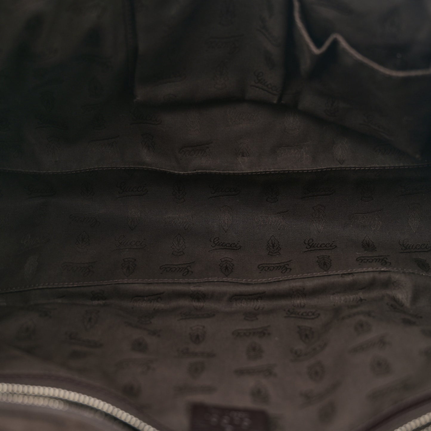Monogram Medium Twins Tote Dark Brown