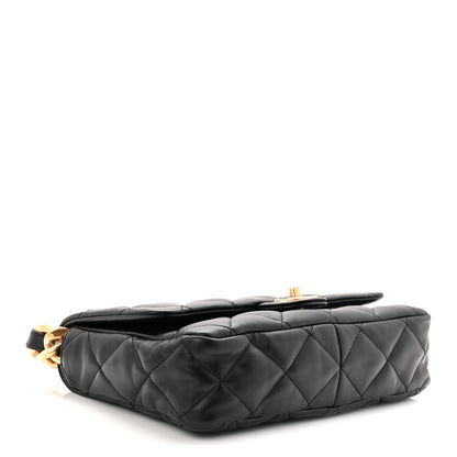 Chanel Lambskin Quilted Large CC Funky Town Flap Black 4 of 10