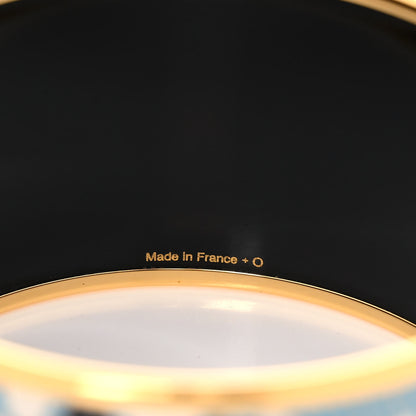 Hermes Enamel Printed Grand Fonds Extra Wide Bracelet 70 5 of 6