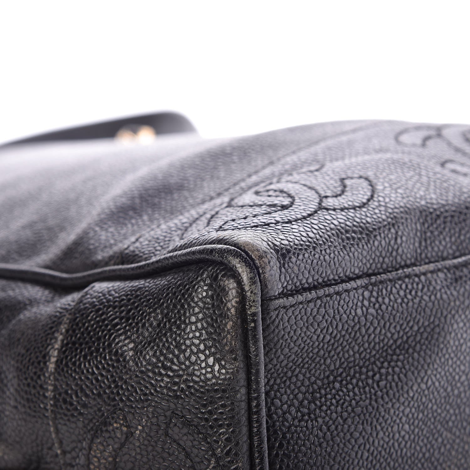 Chanel Caviar Shoulder Bag Black 13 of 35