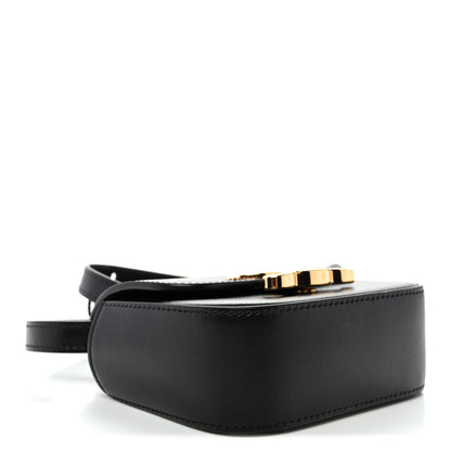 Celine Shiny Calfskin Mini Triomphe Black 4 of 9