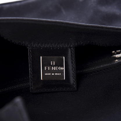 Fendi Satin Baguette Black 13 of 15