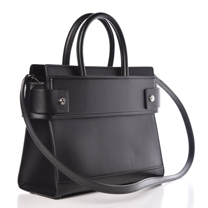 Givenchy Smooth Calfskin Small Horizon Satchel Black 4 of 11