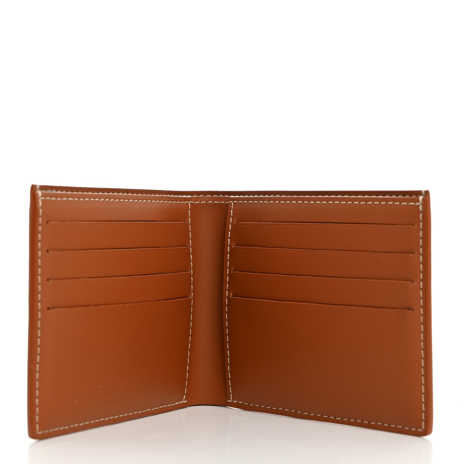 Goyard Goyardine Bi-Fold Victoire PM Wallet Black Gold 5 of 6