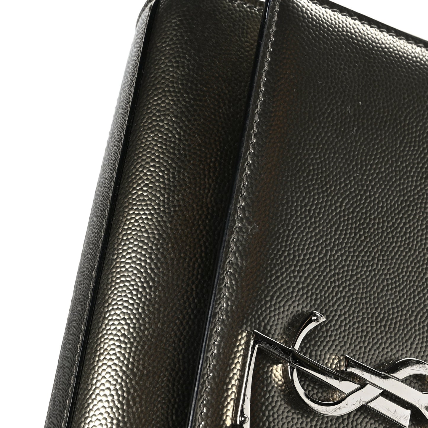 Grain De Poudre Small Monogram Kate Satchel Piombo
