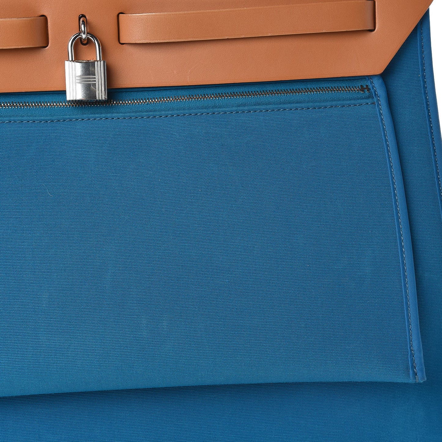 Toile Vache Hunter Herbag Zip 39 MM Bleu Izmir Natural