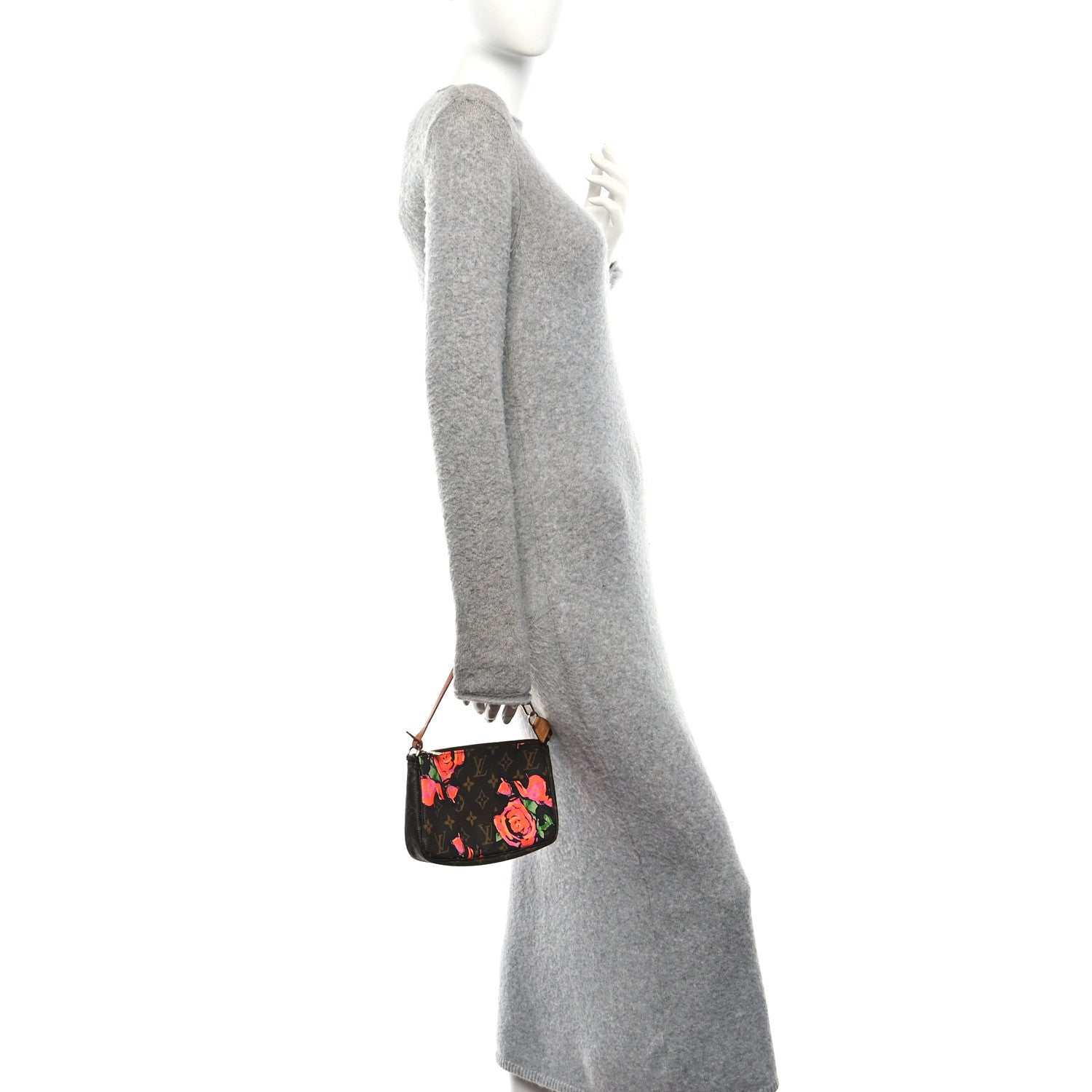 Louis Vuitton Monogram Roses Pochette Accessories 2 of 11