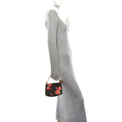 Louis Vuitton Monogram Roses Pochette Accessories 2 of 11