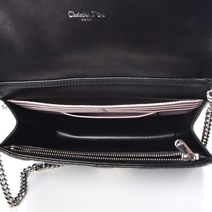 Christian Dior Lambskin Cannage Miss Dior Promenade Pouch Black 5 of 8