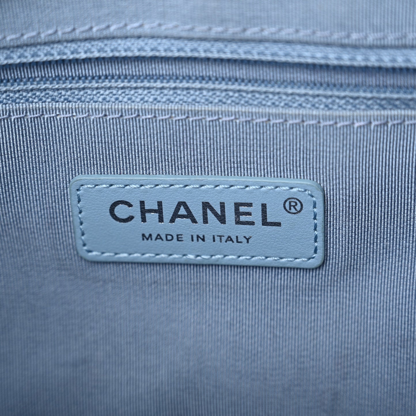 Iridescent Aged Calfskin Quilted Medium Gabrielle Hobo Blue