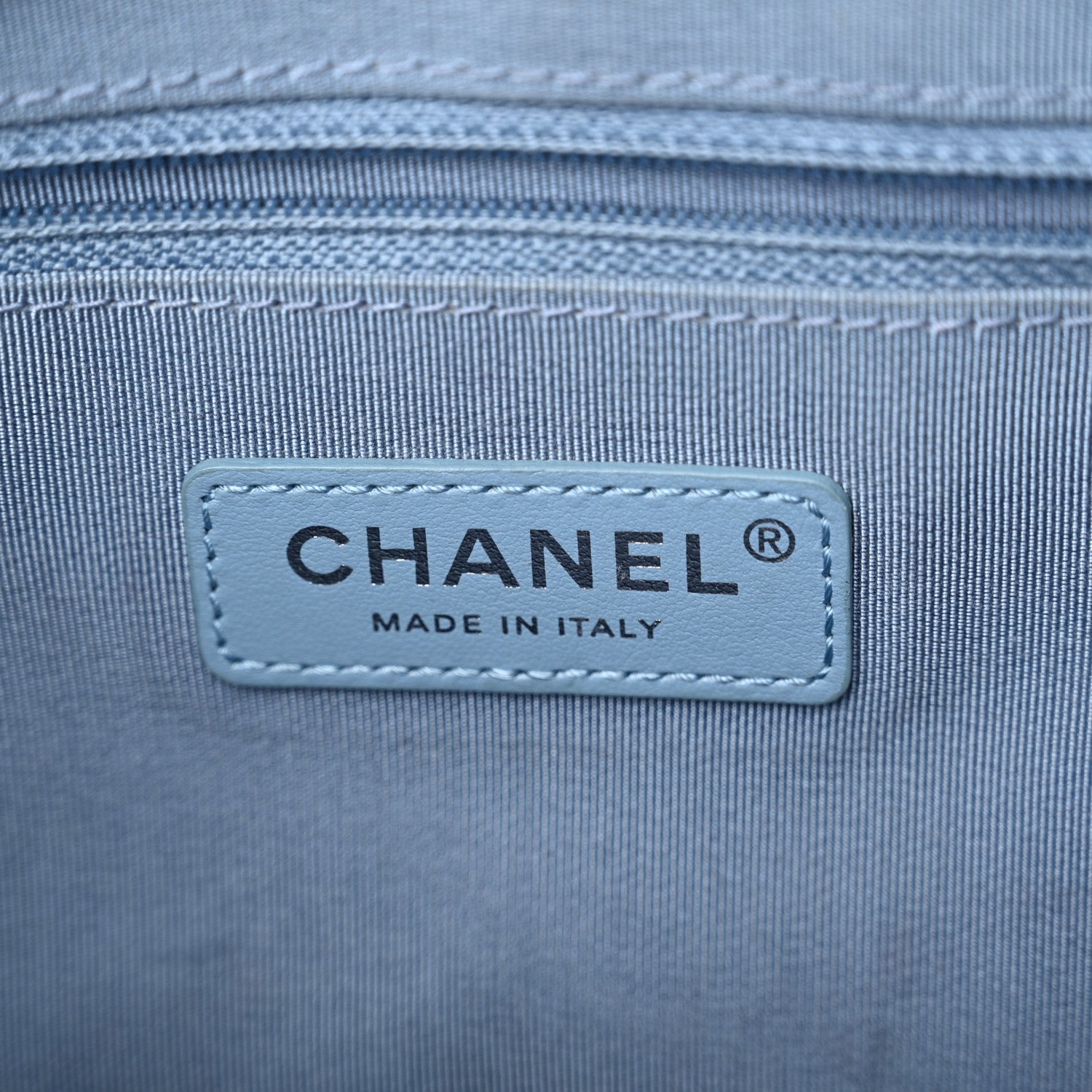 Chanel Iridescent Aged Calfskin Quilted Medium Gabrielle Hobo Blue 6 of 10