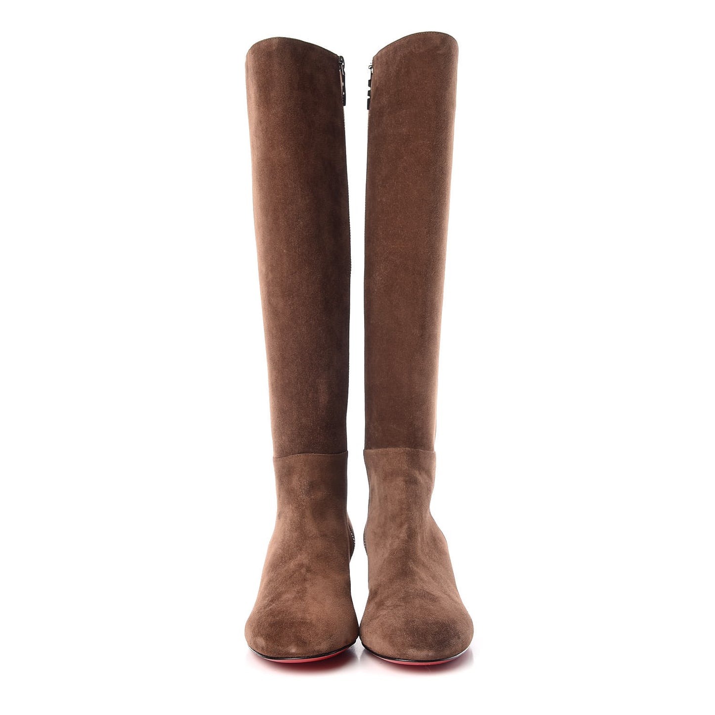 Veau Velours Liliboot 30 Tall Boots 40 Chatain