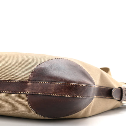 Prada Jacquard Logo Small Flat Messenger Bag Corda Bruciato 11 of 18