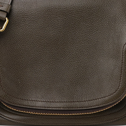 Tom Ford Pebbled Calfskin Medium Jennifer Green 8 of 12