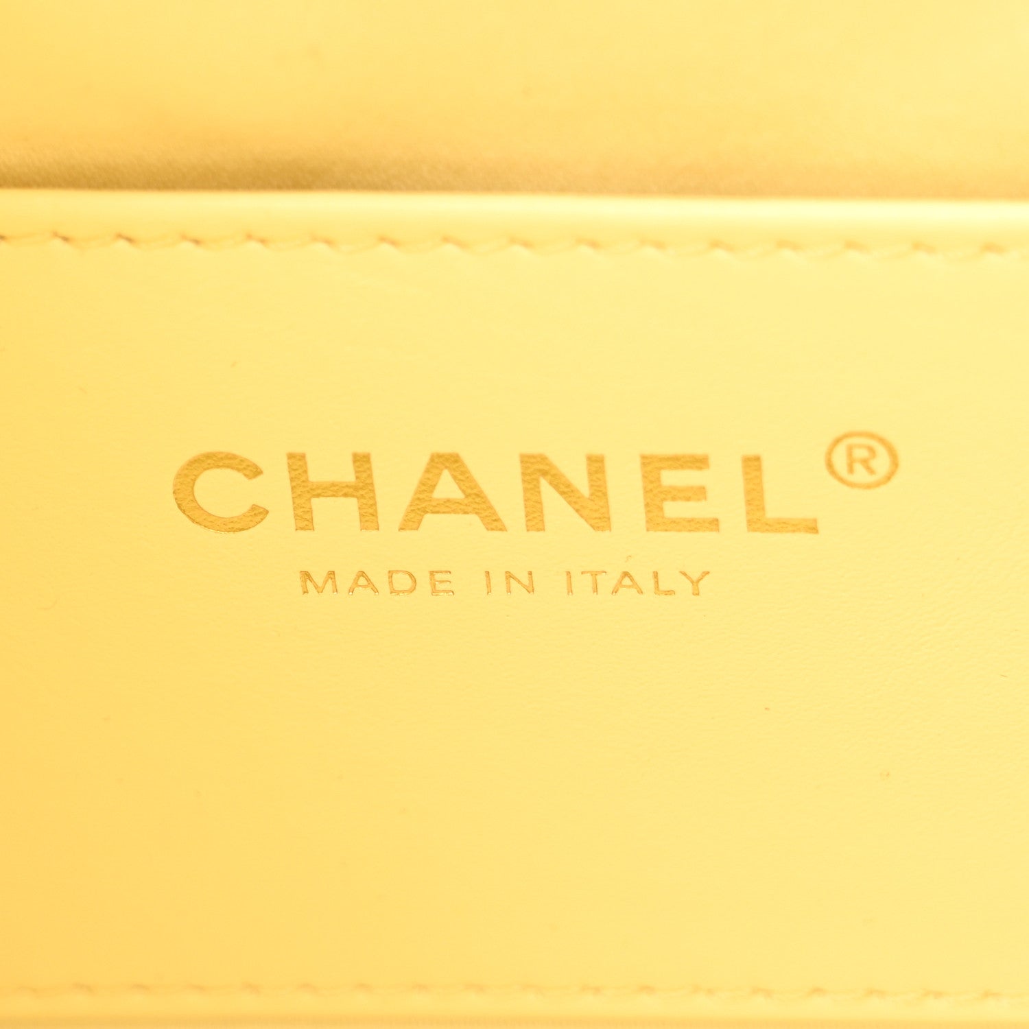 Chanel Caviar Quilted Mini Chanel 25 Handbag Light Yellow 6 of 11