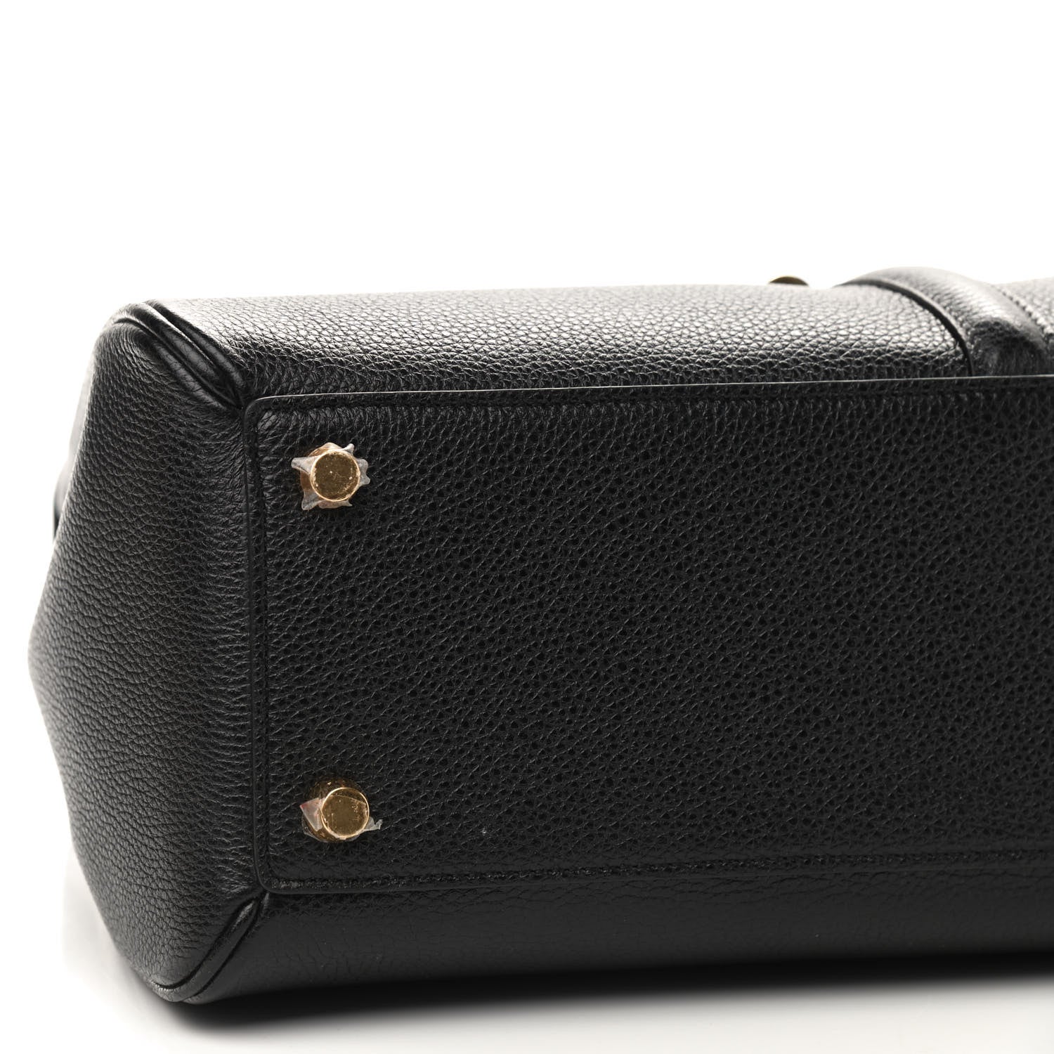 Celine Grained Calfskin Classique 16 Top Handle Bag Black 5 of 9
