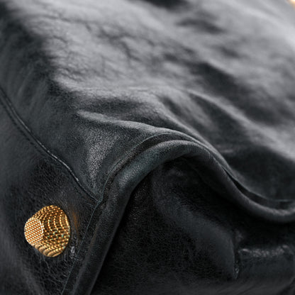 Balenciaga Agneau Giant 21 Gold Hardware Weekender Black 10 of 16