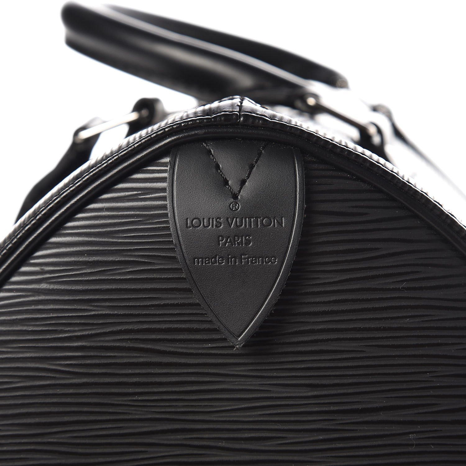 Louis Vuitton Epi Speedy 30 Black 7 of 10