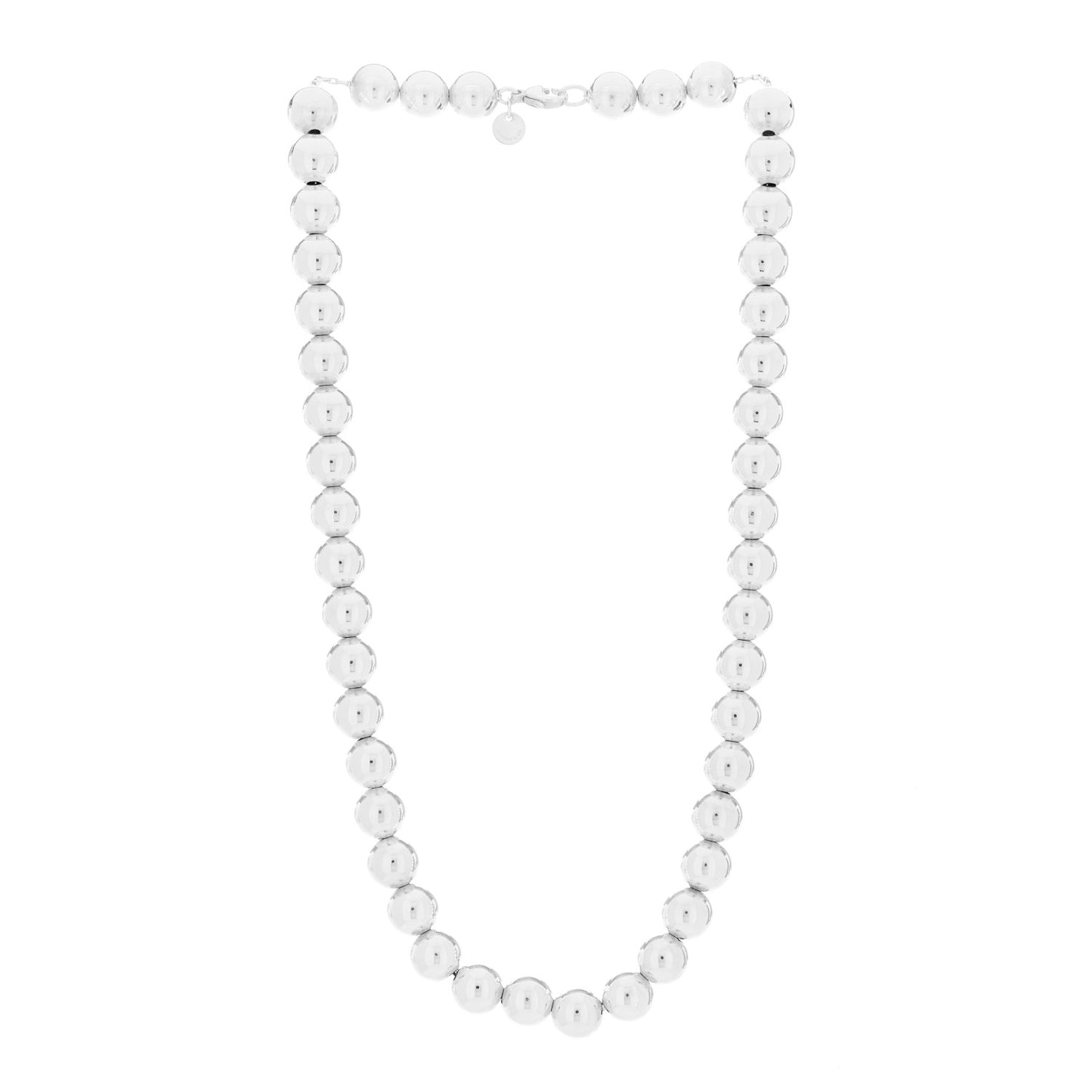 Sterling Silver 10mm HardWear Ball Necklace