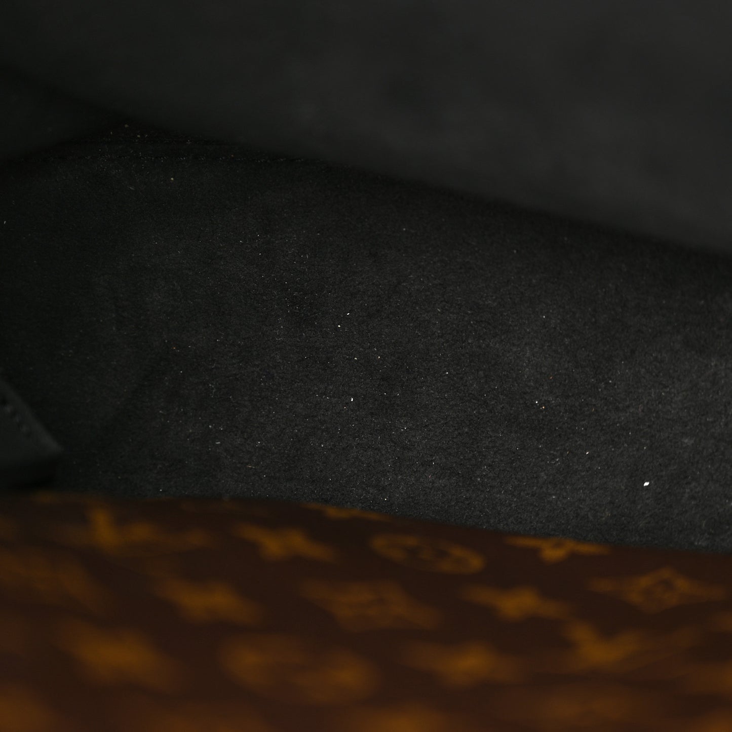 Monogram Flower Tote Black