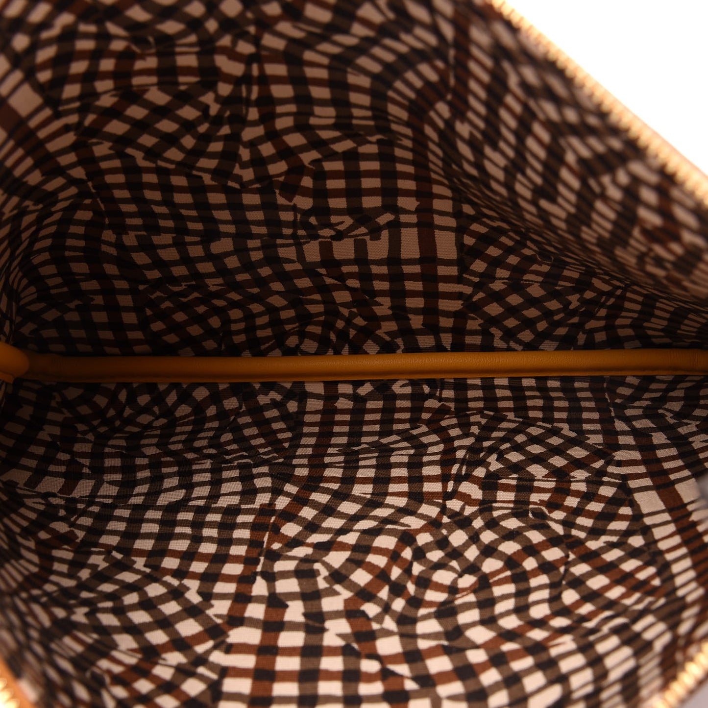 Visetos Liz Shopper Tote Pouch Cognac Yellow