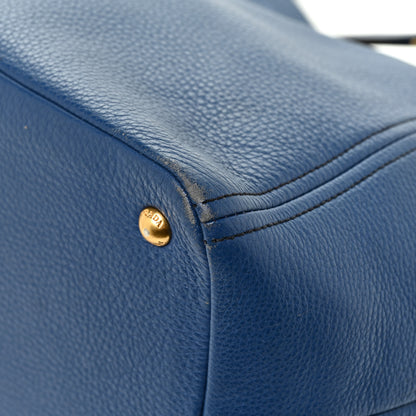 Prada Vitello Daino Tote Cobalto 10 of 15