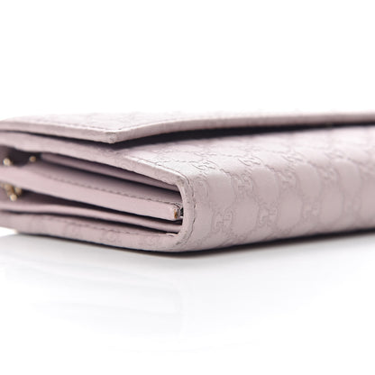 Gucci Soft Microguccissima Dice Chain Wallet Mauve 7 of 11
