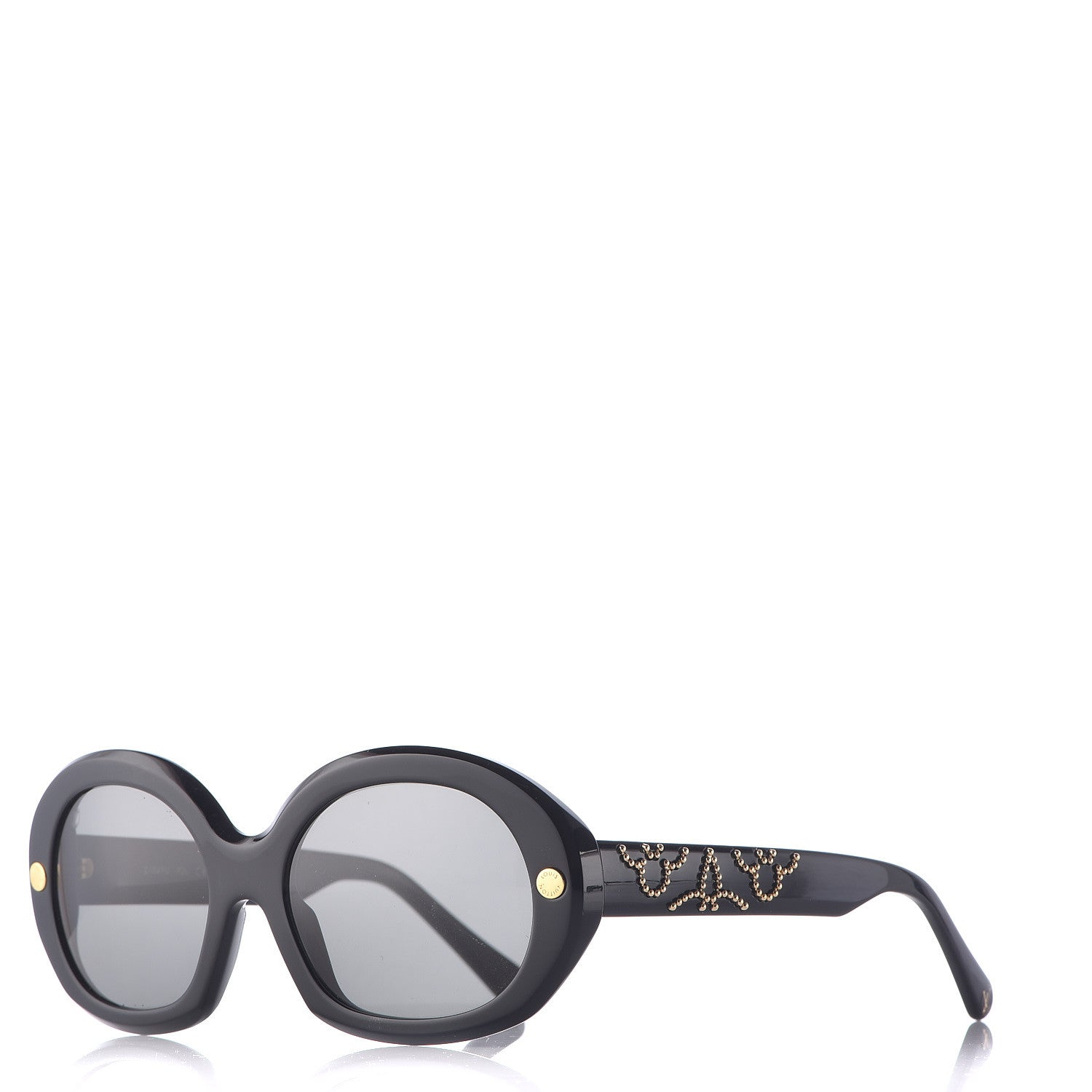 Louis Vuitton Studded La Piscine Sunglasses Z1049U Black 1 of 7