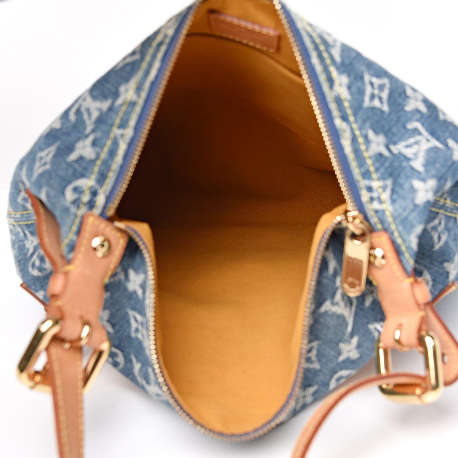 Louis Vuitton Denim Baggy GM Blue 7 of 13