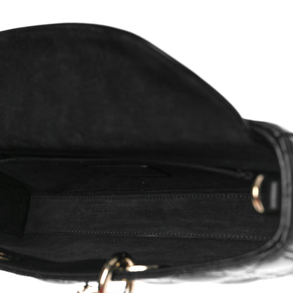 Christian Dior Lambskin Cannage Lady D-Joy Black 5 of 9