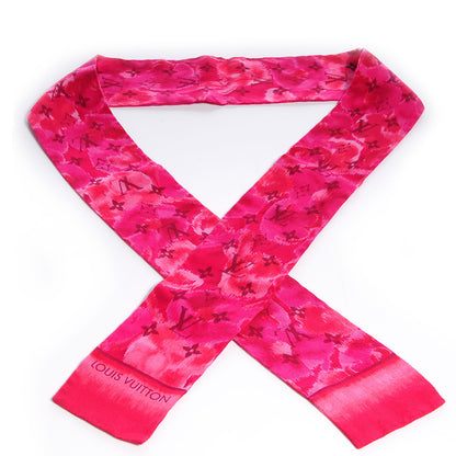 Louis Vuitton Silk Monogram Ikat Summer Bandeau Rose Indien 1 of 4