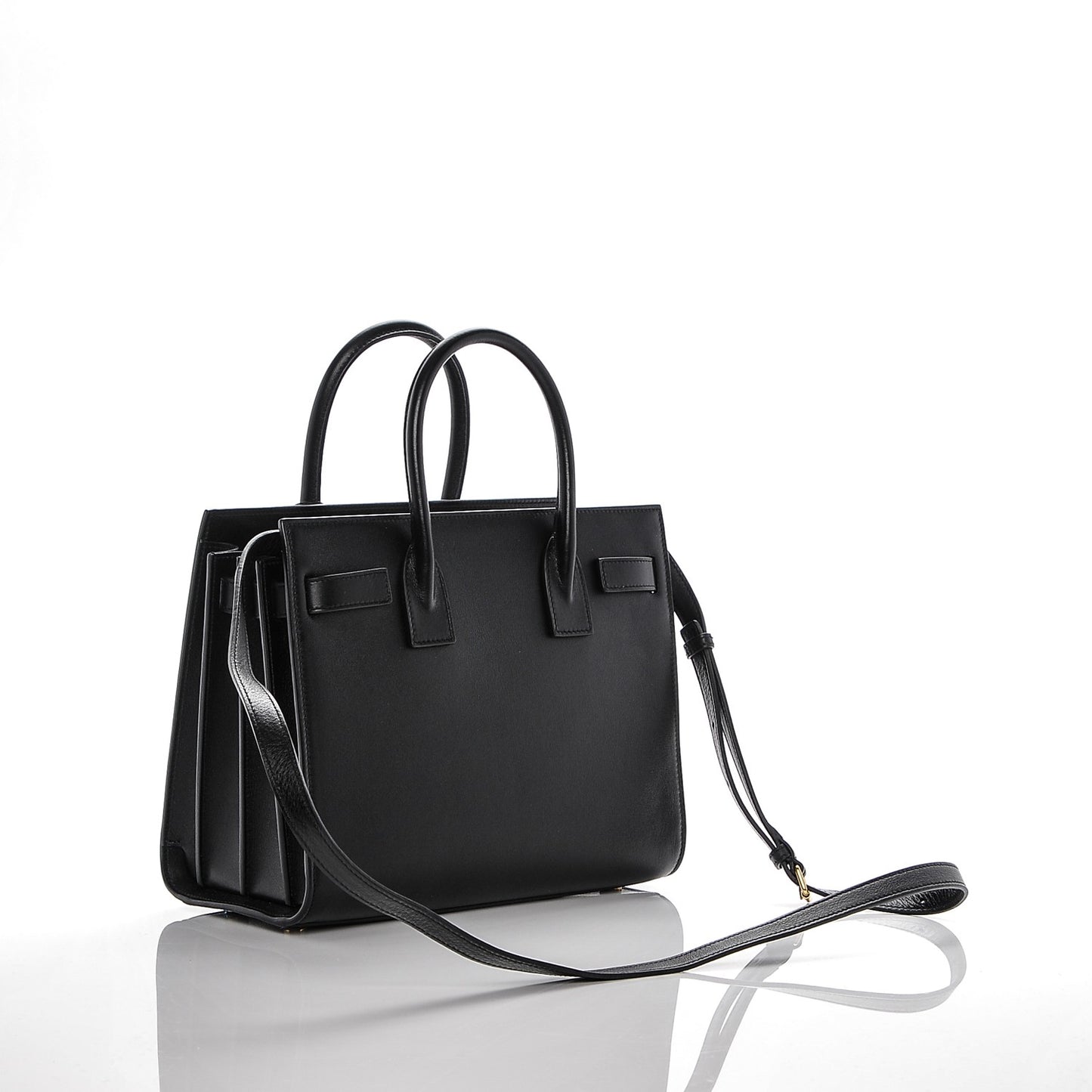 Calfskin Love Patchwork Baby Sac De Jour Black