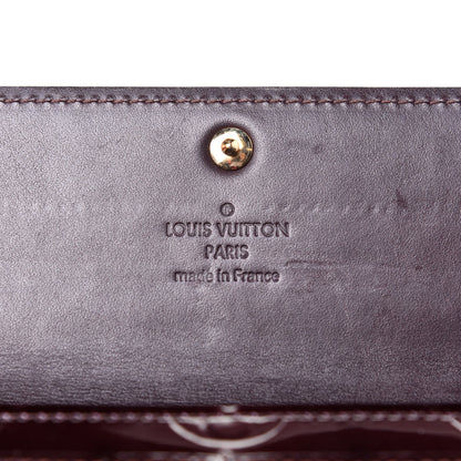 Louis Vuitton Vernis Sarah Wallet Amarante 8 of 9