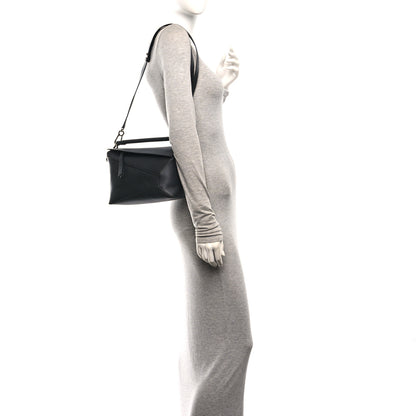 Loewe Calfskin Small Puzzle Edge Bag Black 2 of 9