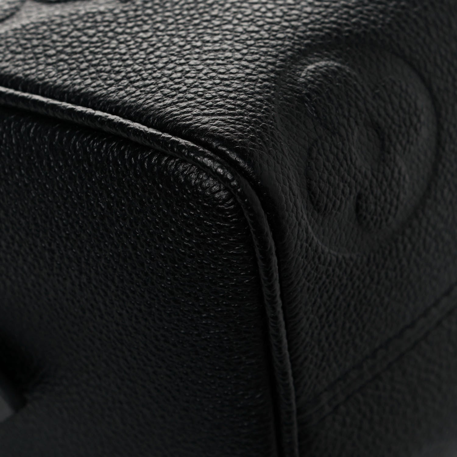 Louis Vuitton Empreinte Monogram Giant Speedy Bandouliere 20 Black 9 of 13