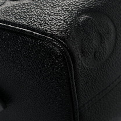 Louis Vuitton Empreinte Monogram Giant Speedy Bandouliere 20 Black 9 of 13