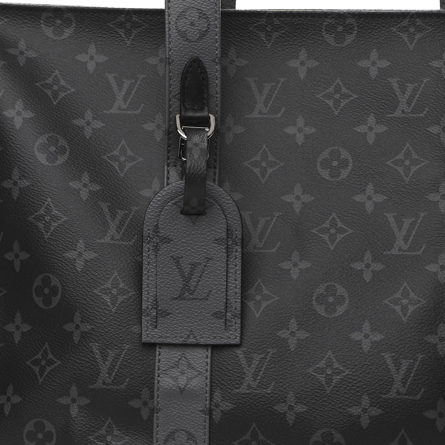 Louis Vuitton Monogram Eclipse Cabas Zippe GM Black 6 of 8