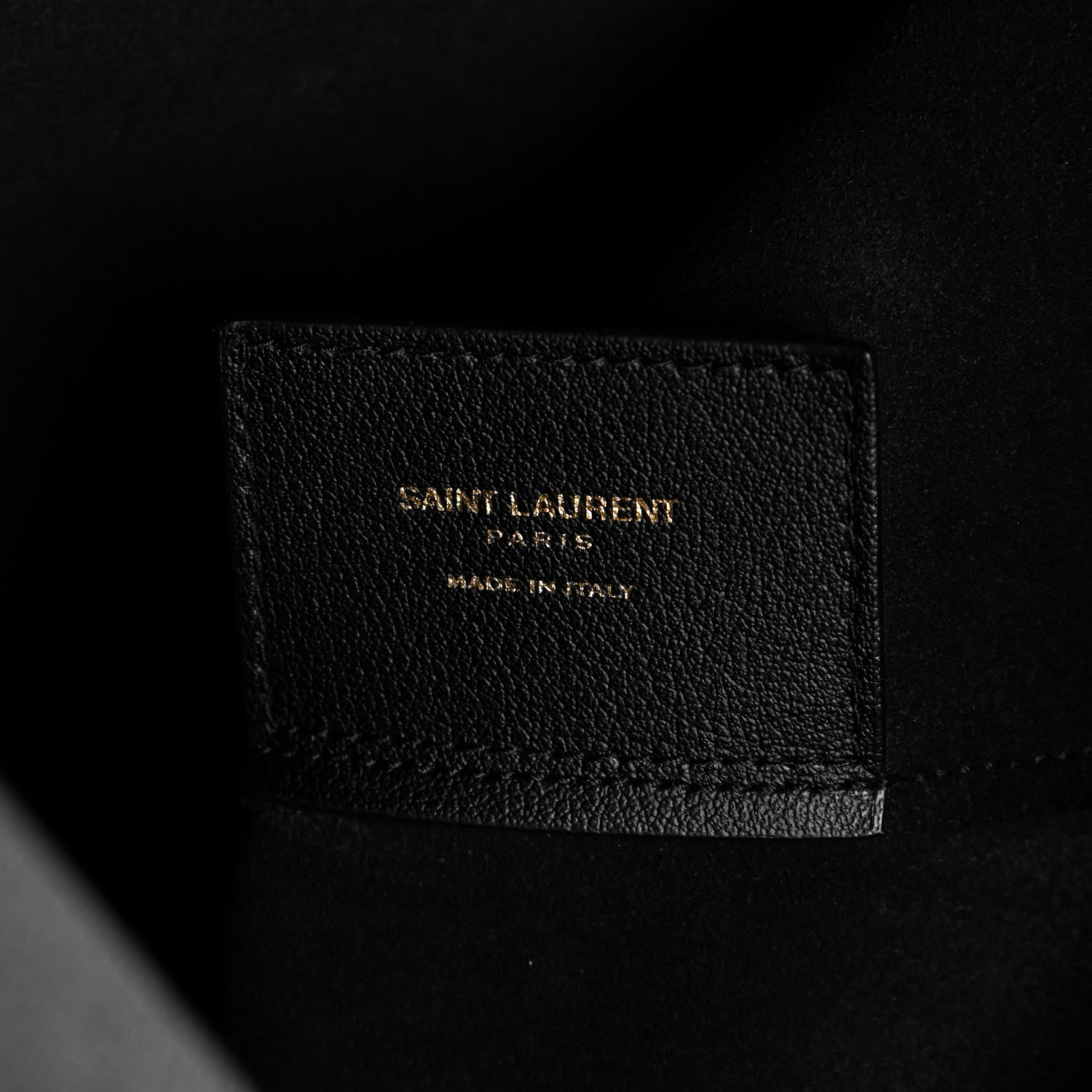 Saint Laurent Calfskin Large Shopping Tote Black 7 of 16