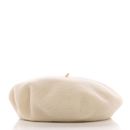 Hermes Merino Wool Bonnie Beret 56 Naturel 4 of 7