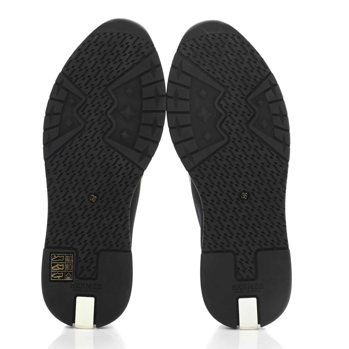 Knit Goatskin Womens Bow Sneakers 36 Black