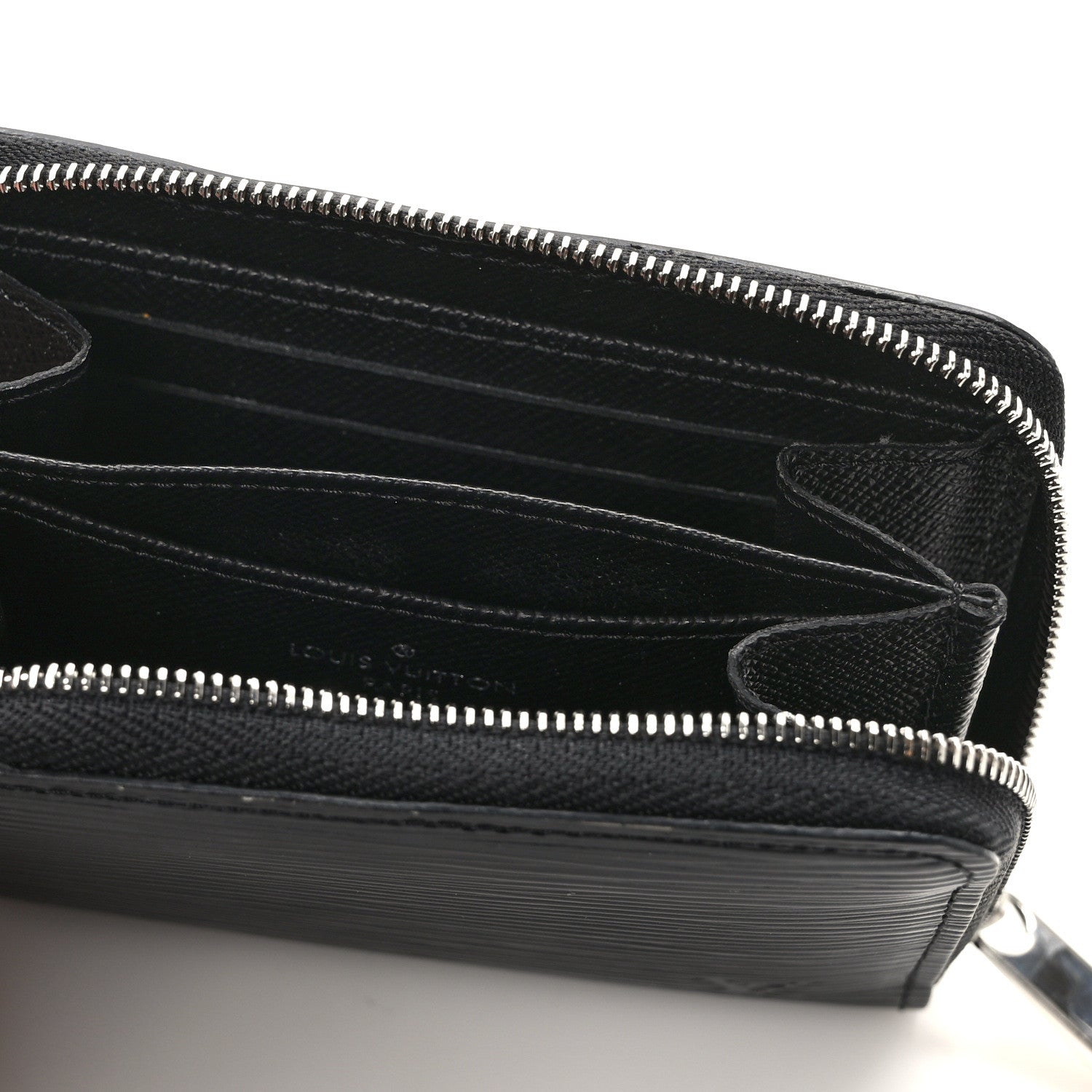 Louis Vuitton LOUIS VUITTON Epi Zippy Coin Purse Black 7 of 7