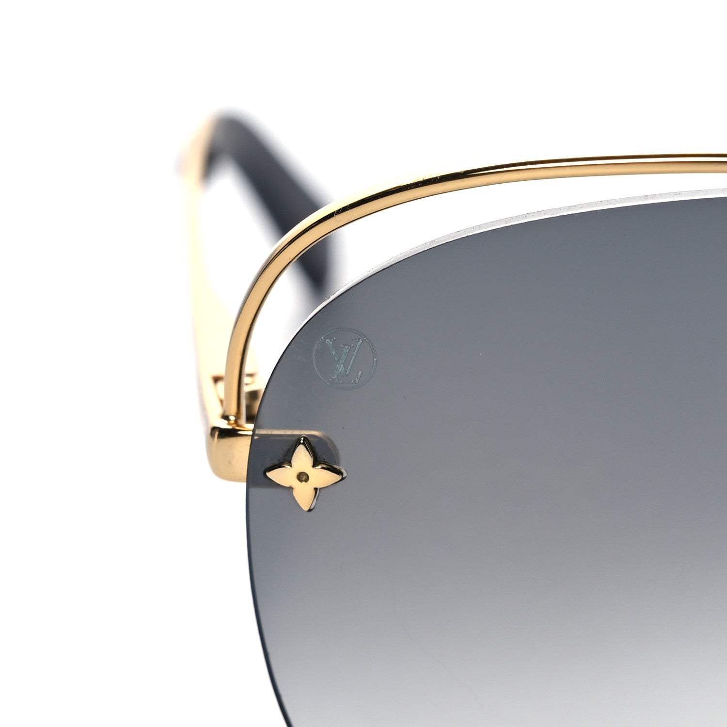Louis Vuitton Monogram Grease Gradient Sunglasses Z1045W 7 of 9